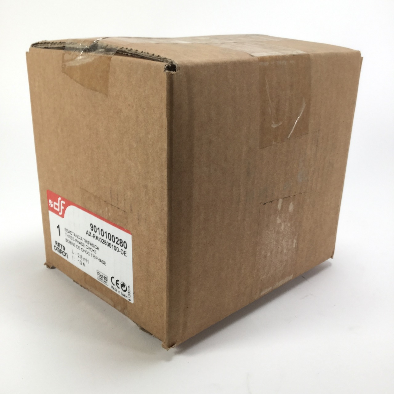 Omron AX-RAI02800100-DE Three-Phase Choke 2,8mH 10A New NFP Sealed