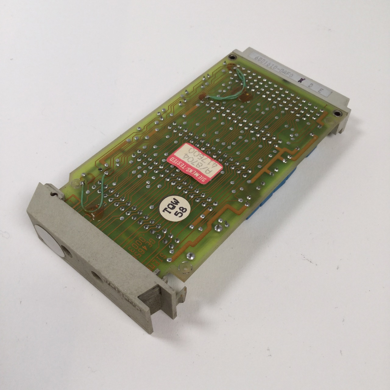 Siemens 6DD1610-0AF0 PLC CPU module board card unit DE A/8704 417600 Used UMP