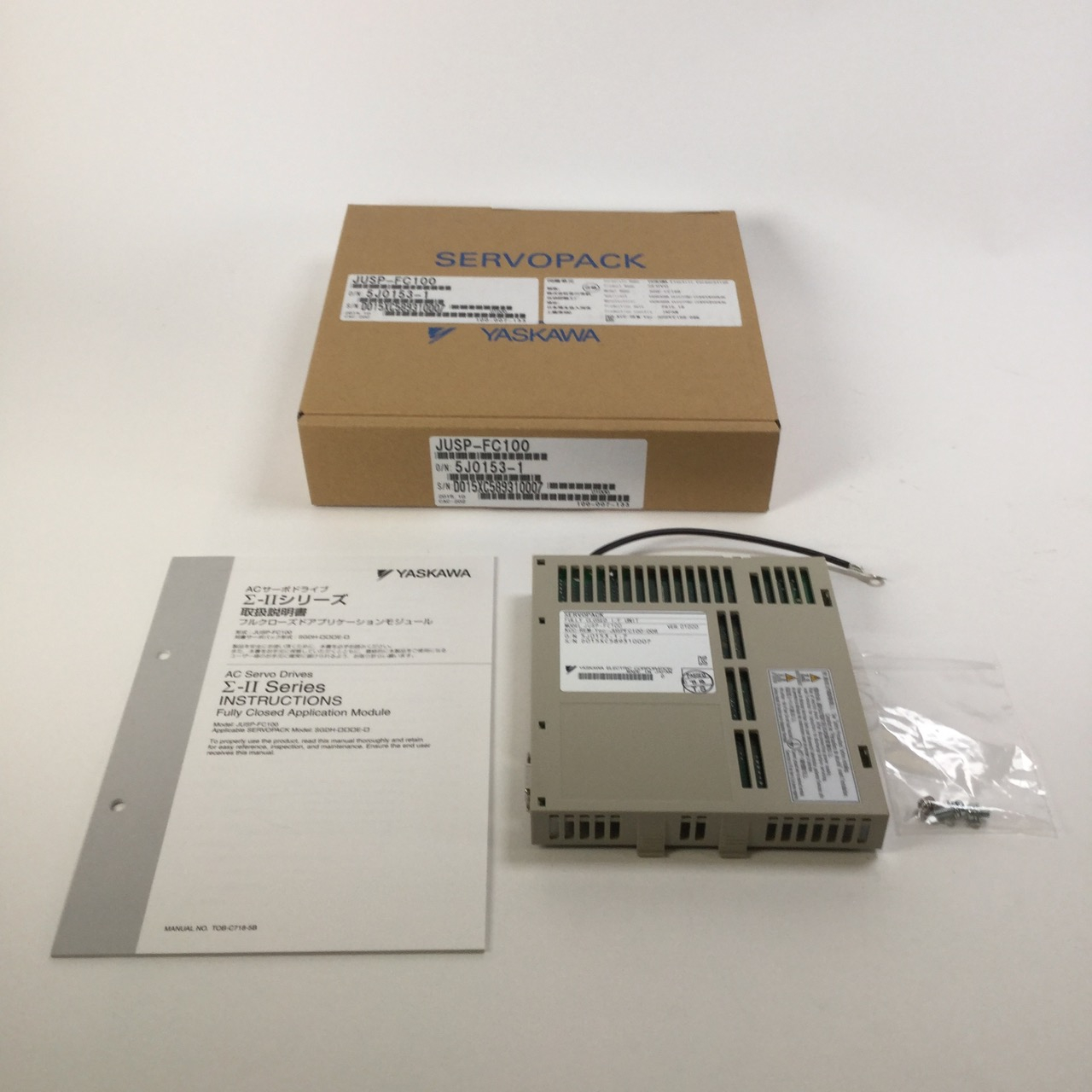 Yaskawa JUSP-FC100 Interface Unit Servopack New NFP