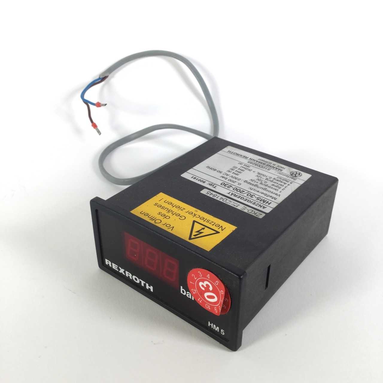 Rexroth HM5-30/200-230 Anzeigegerät display device Used UMP