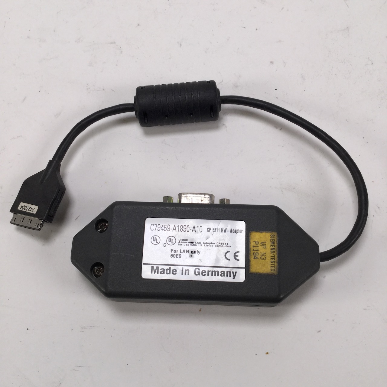 Siemens C79459-A1890-A10 HW adapter Simatic Net for CP 5511 / CP 5512 Used UMP