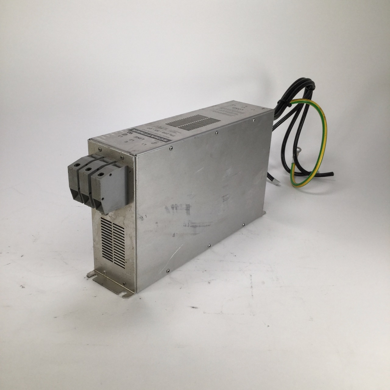 Schaffner FN258-55-07 Netzfilter Power line filter 480Vac 55A Used UMP