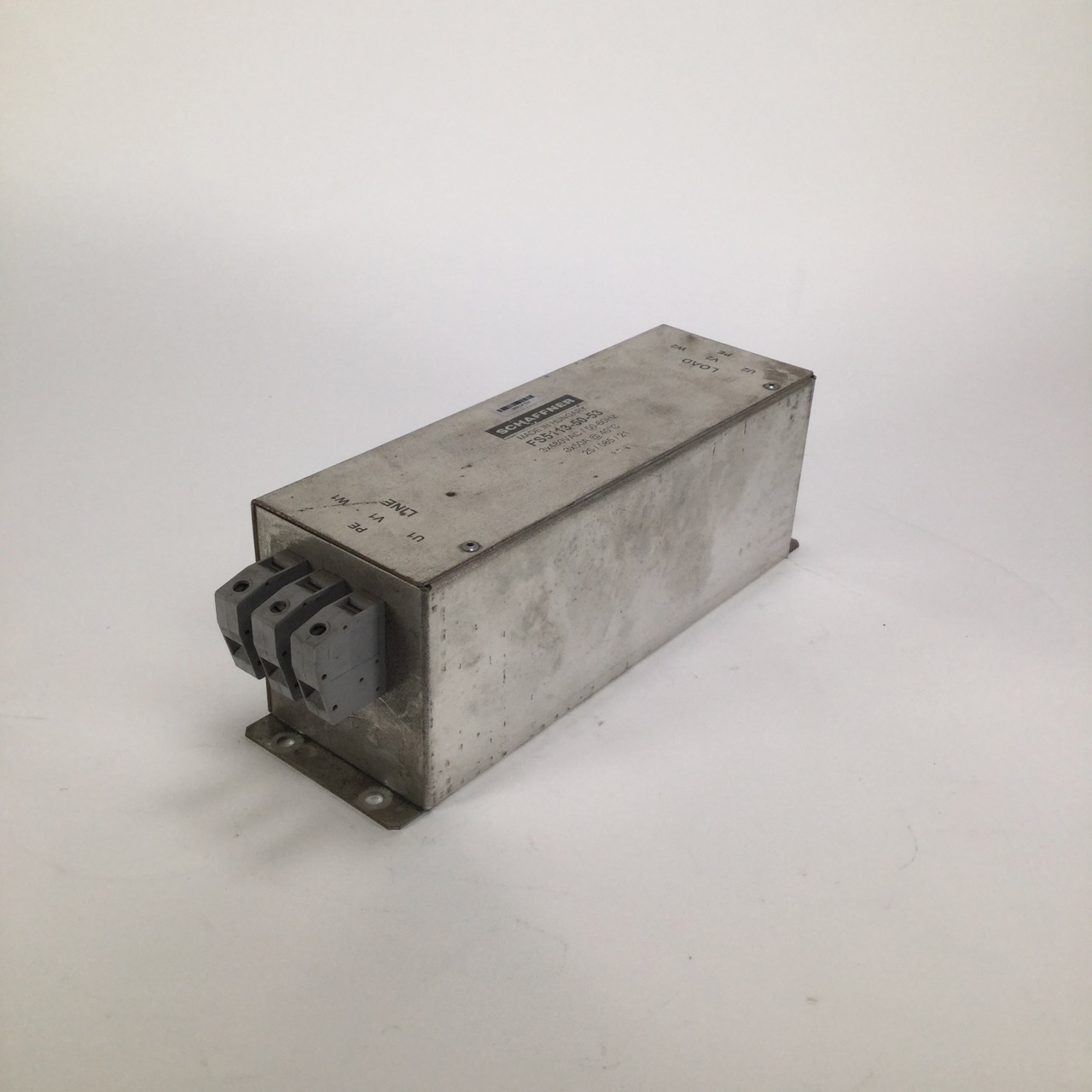 Schaffner FS5113-50-53 power line filter netzfilter 3x480Vac 3x50A Used UMP