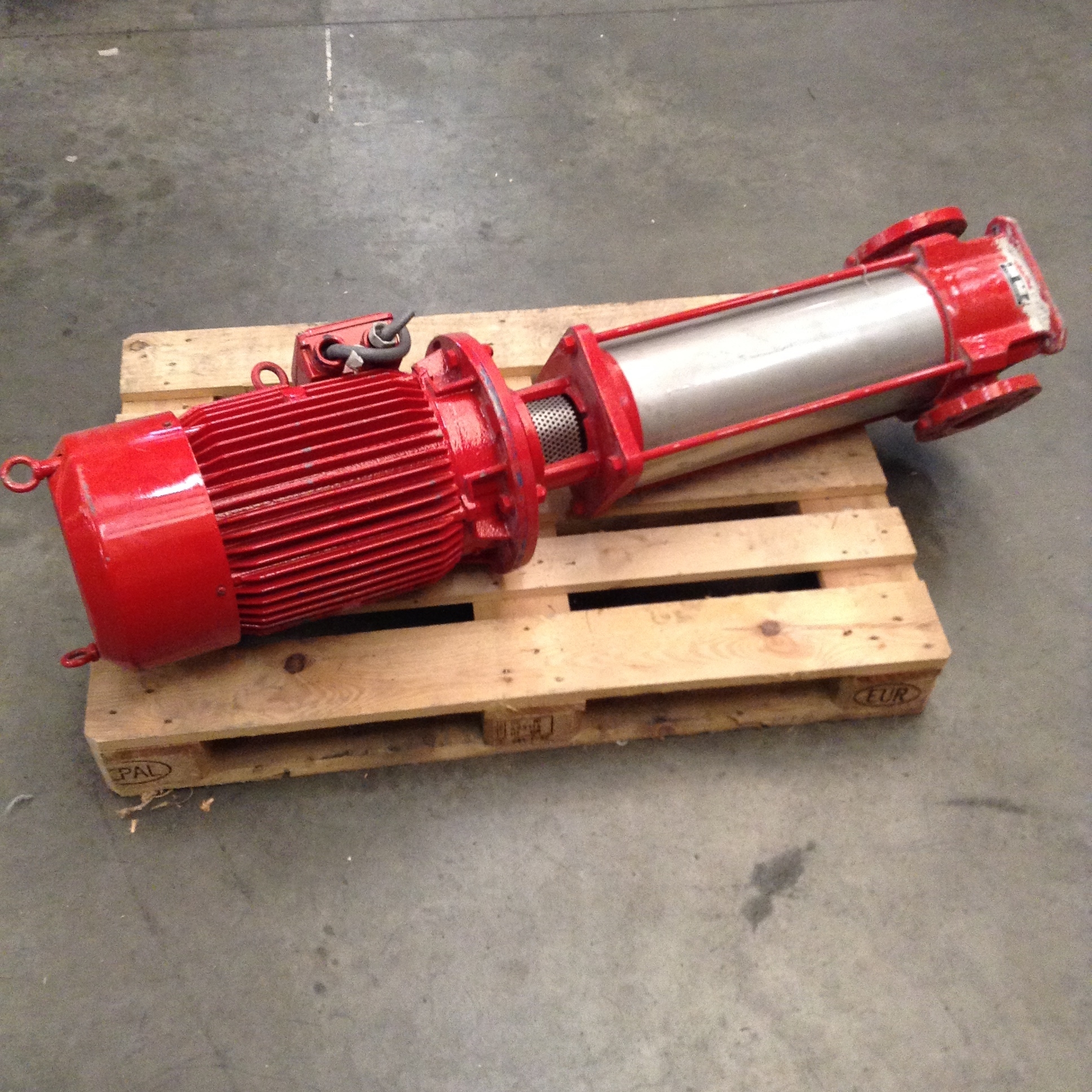 Duijverlaar Pompen DPL 45-100 vertical pump HP22 2850RPM 10.8bar Used UMP