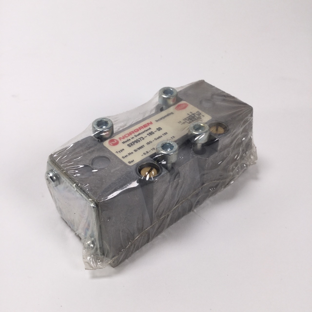 Norgen SXP9573-180-00 ISO Star Valve Ventil Solenoid New NFP