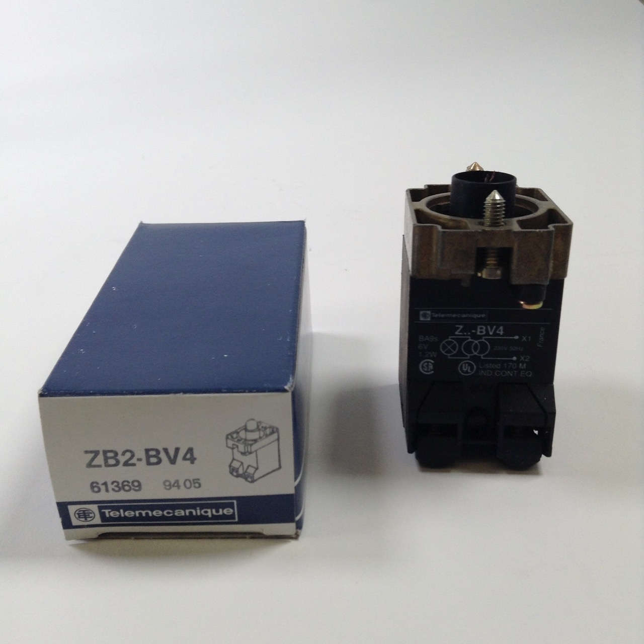 Telemecanique ZB2-BV4 body for pilot light New NFP