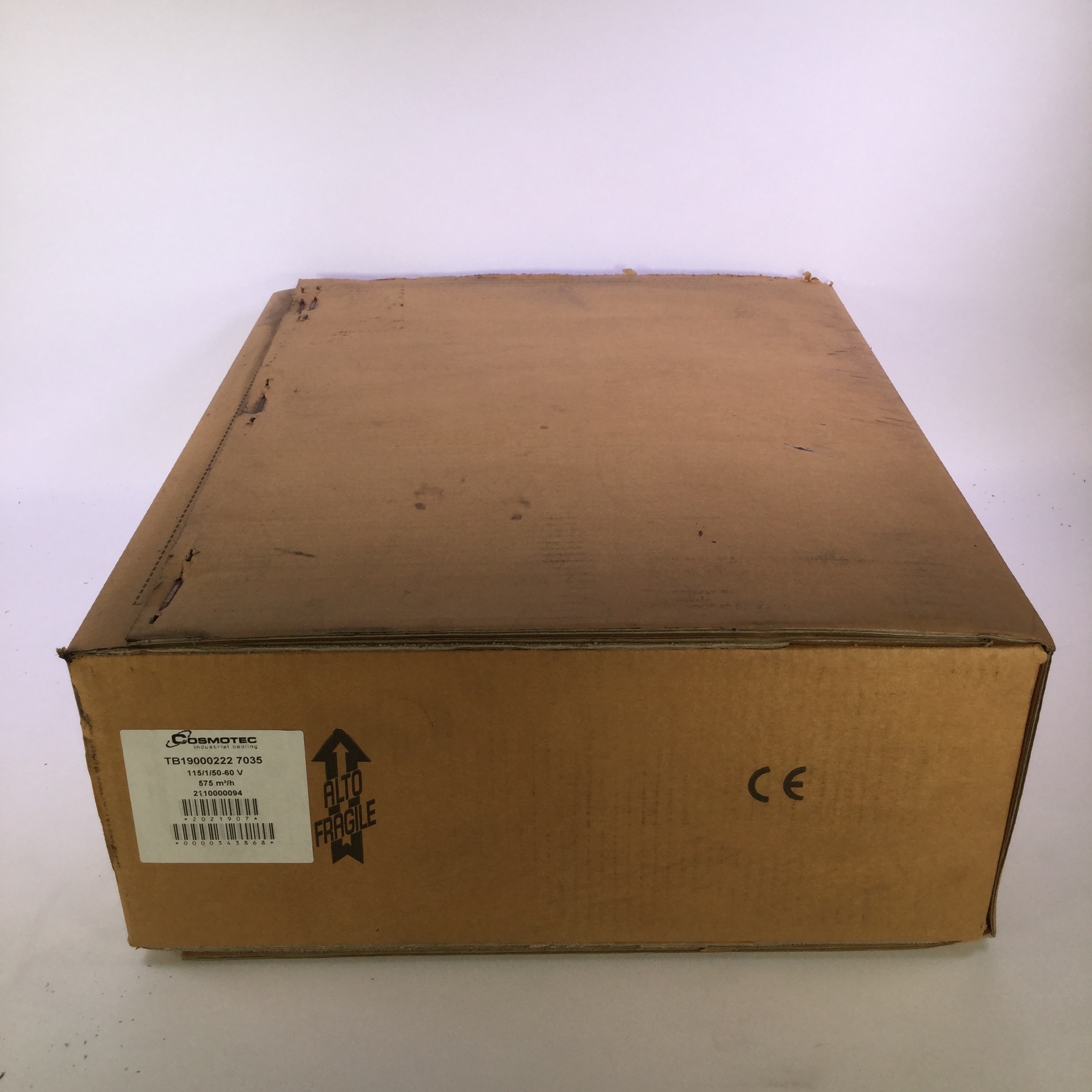 Cosmotec TB19000222 7035 Enclosure Exhaust 115V 1ph NFP Sealed