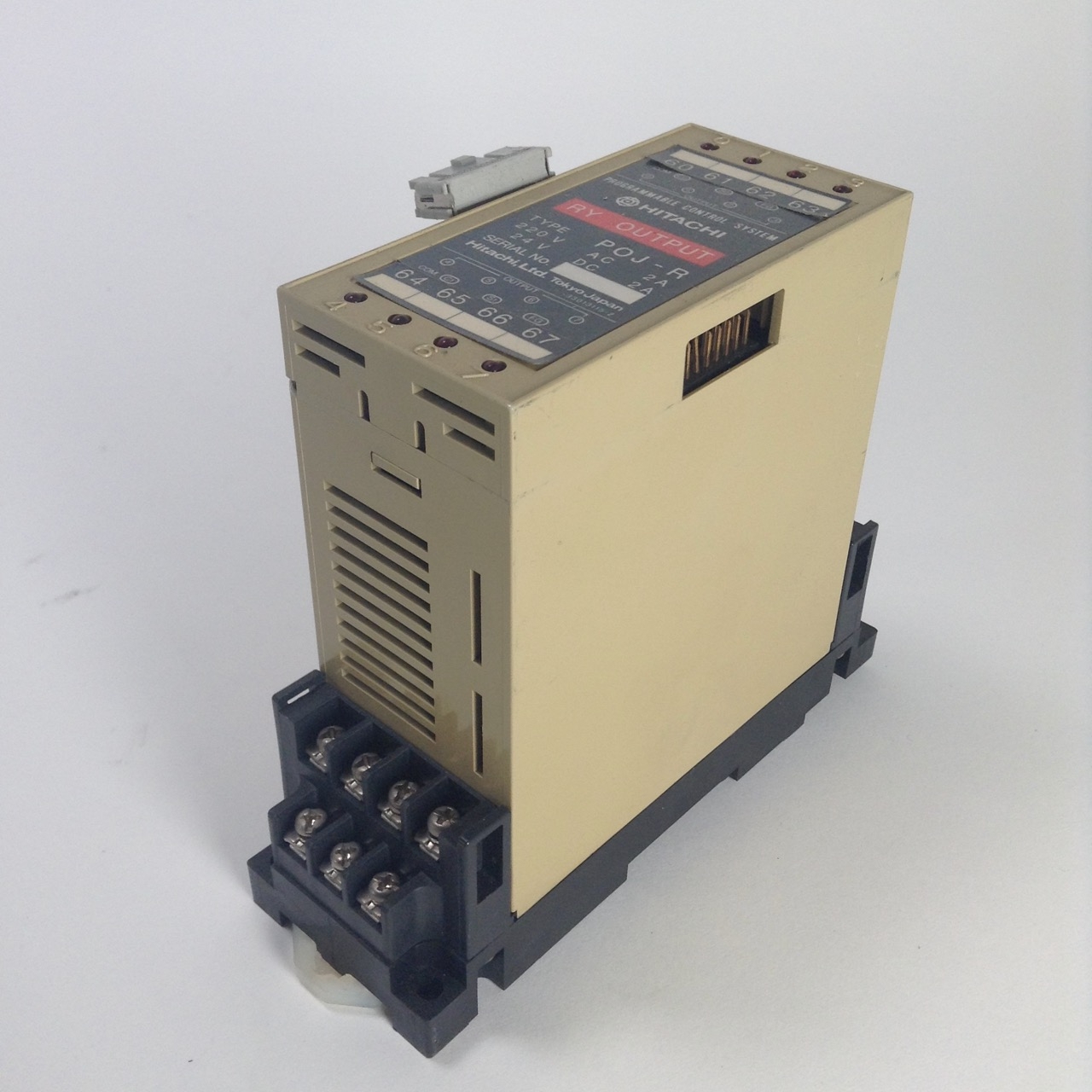 Hitachi POJ-R RY Output Module Ausgangsmodul POJ R Used UMP