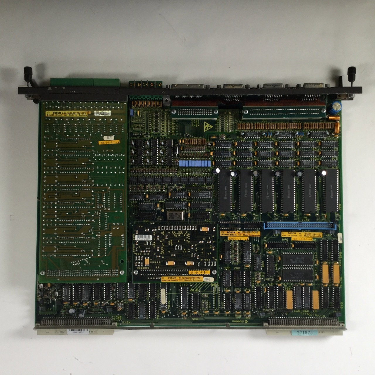 Bosch 1070071494-101 CPU board PLC card + modules see description Used UMP