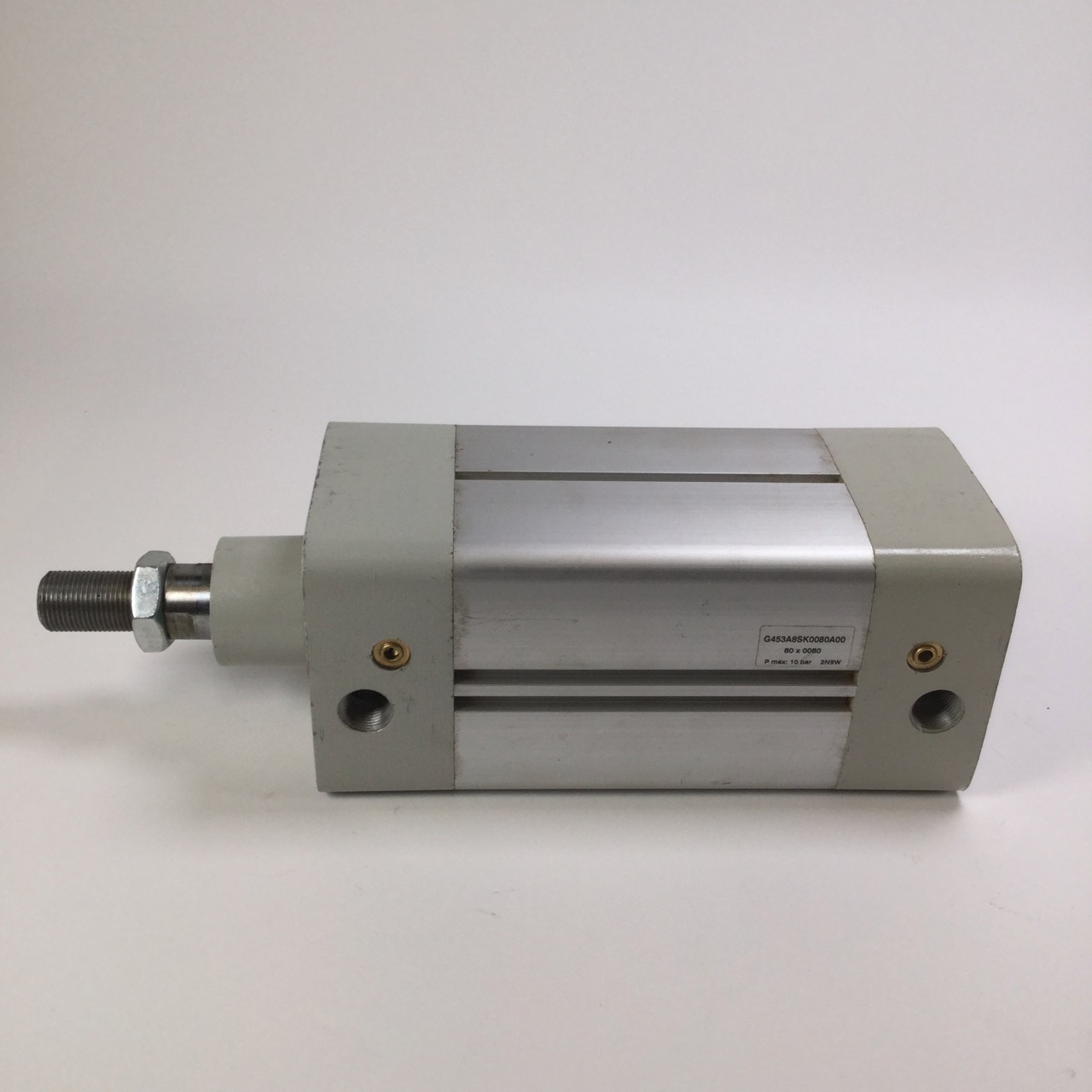 Asco Numatics G453A8SK0080A00 Pneumatic Cylinder 10 Bar Bore80 Stroke 80 New NMP