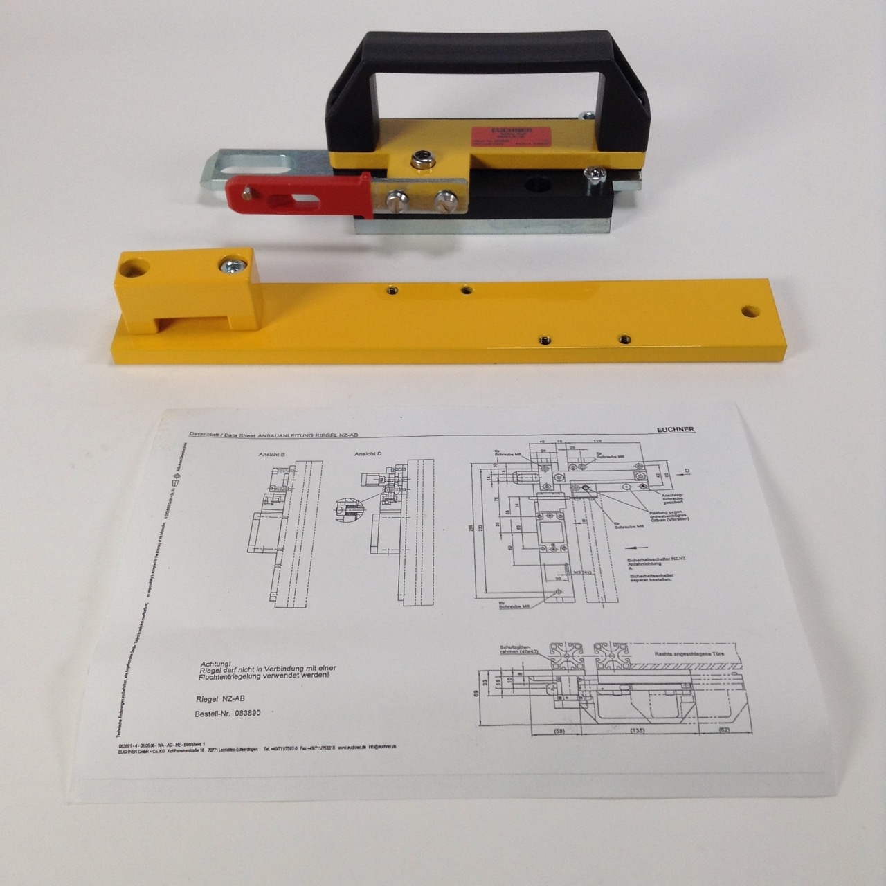 Euchner RIEGEL-NZ-AB Bolt for safety switch NZ-A 83890 New NFP