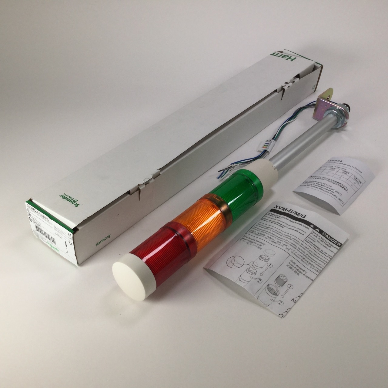 Schneider Electric XVMB2RAGSSB Indicator bank with buzzer Harmony XVM ...