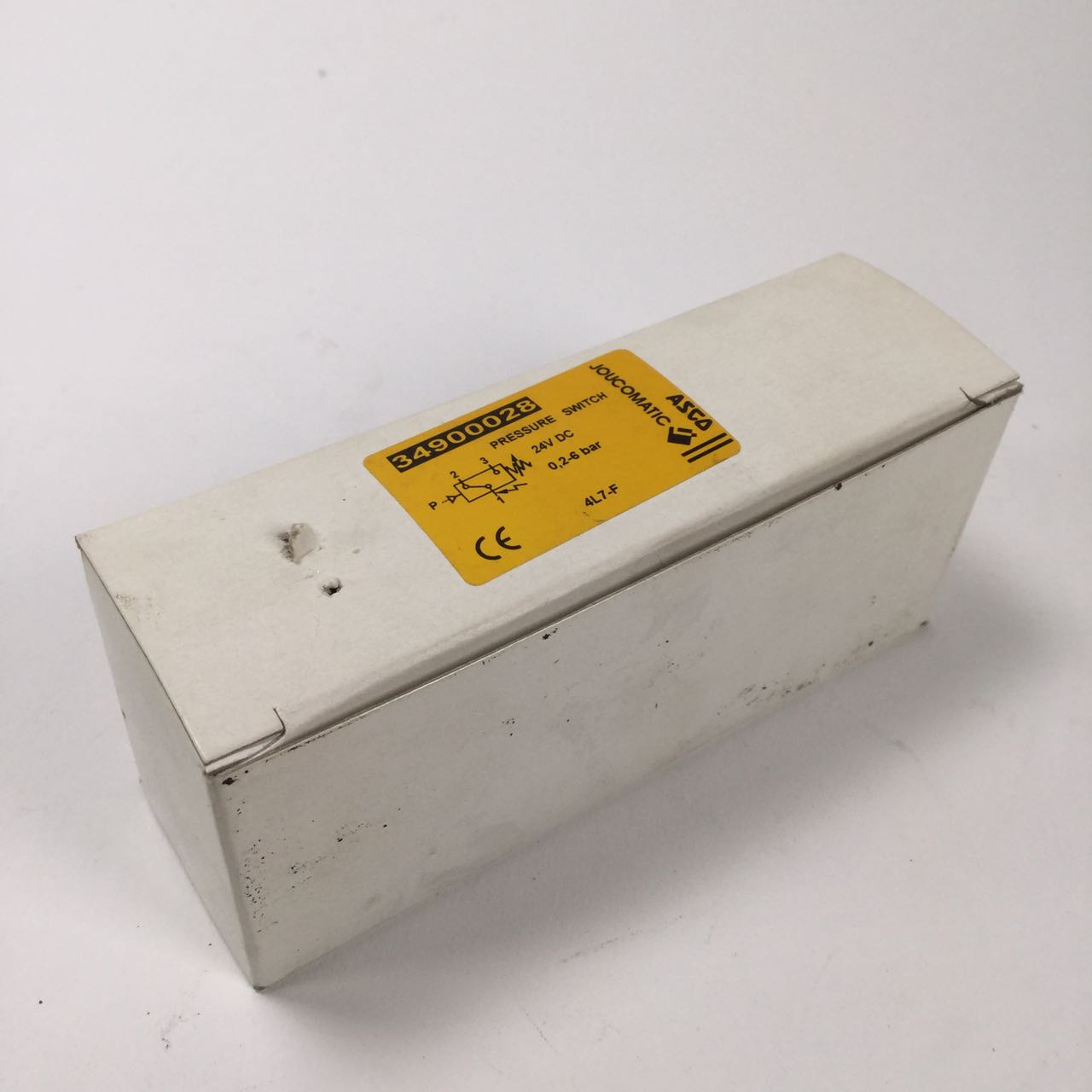 Asco Joucomatic 34900028 Adjustable Pressure Switch New NFP