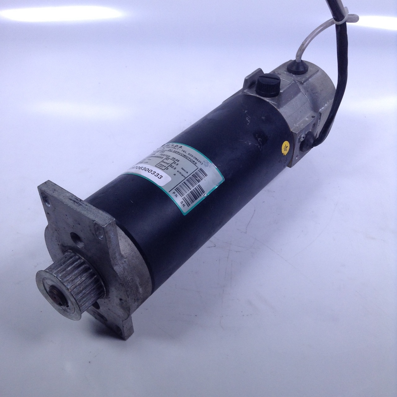 Gmm Spa ESA3M3202 DC Servo Motor 3A 1.6Nm 3000rpm 52.5V/Krpm UMP