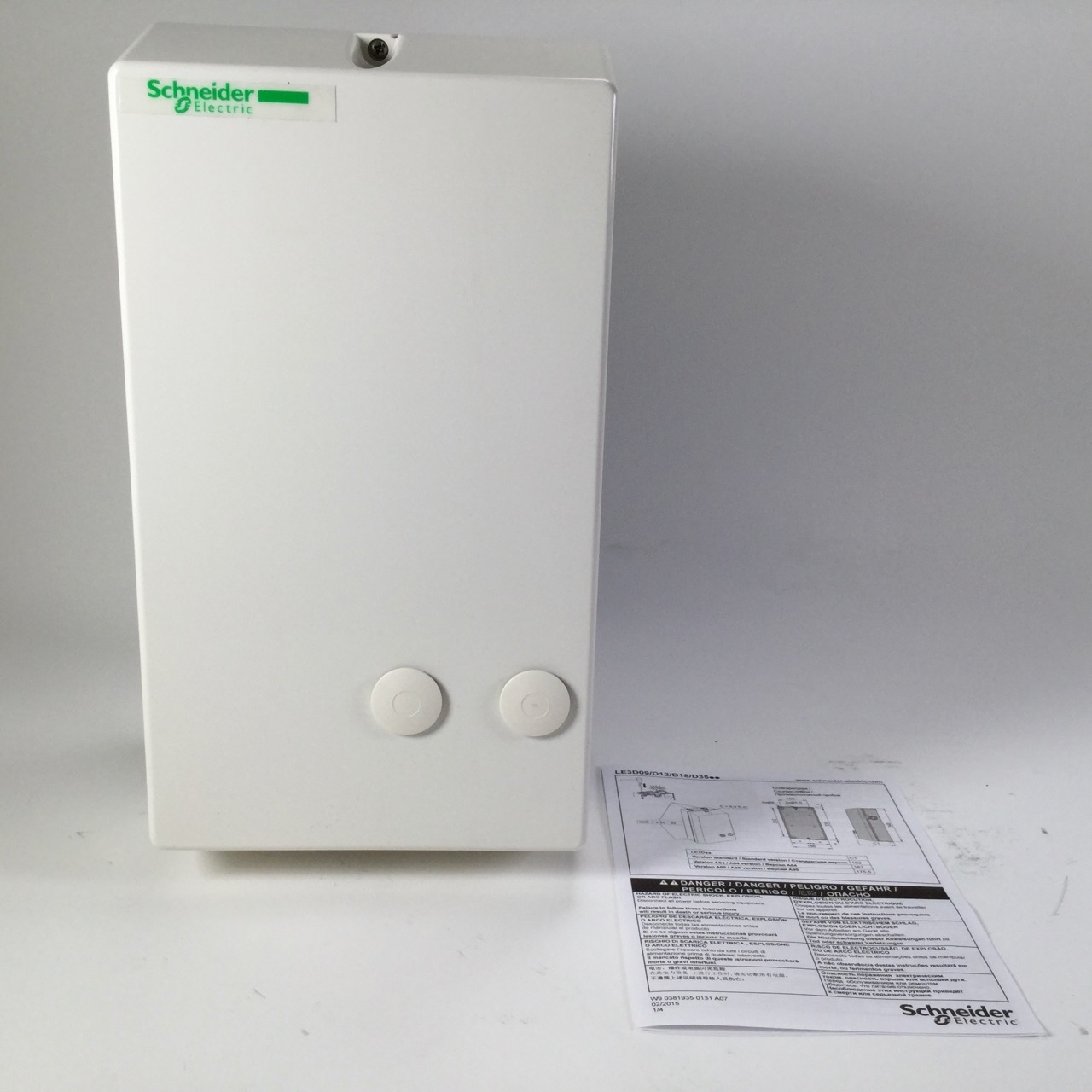 Schneider Electric LE3D09P7A04 Start delta starter TeSys LE New NFP