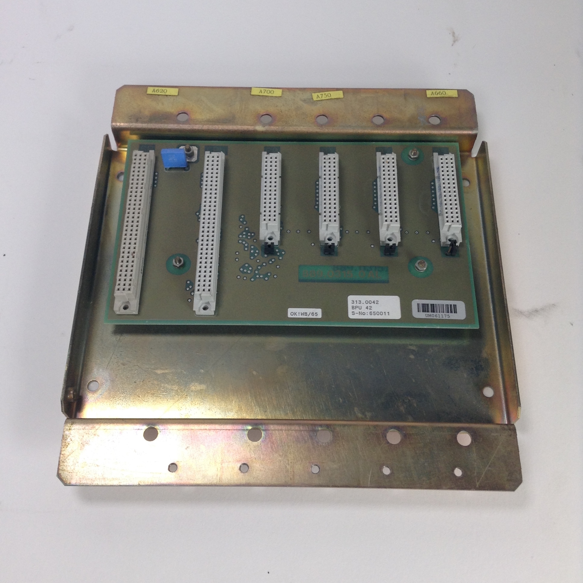 Selectron BPU42 Baugruppenträger rack BPU 42 313.0042 Used UMP