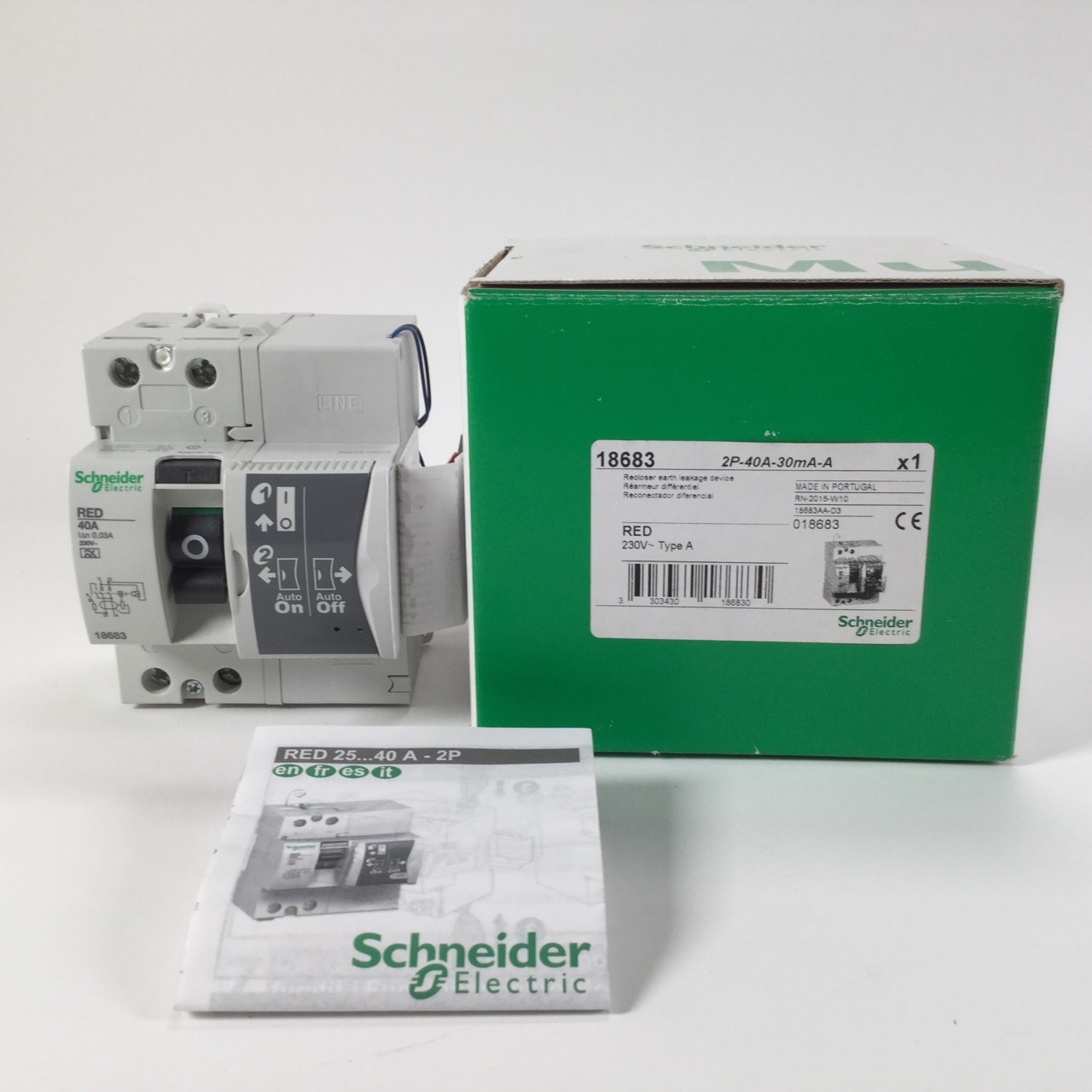 Schneider Electric 18683 Recloser earth leakage device REDNew NFP