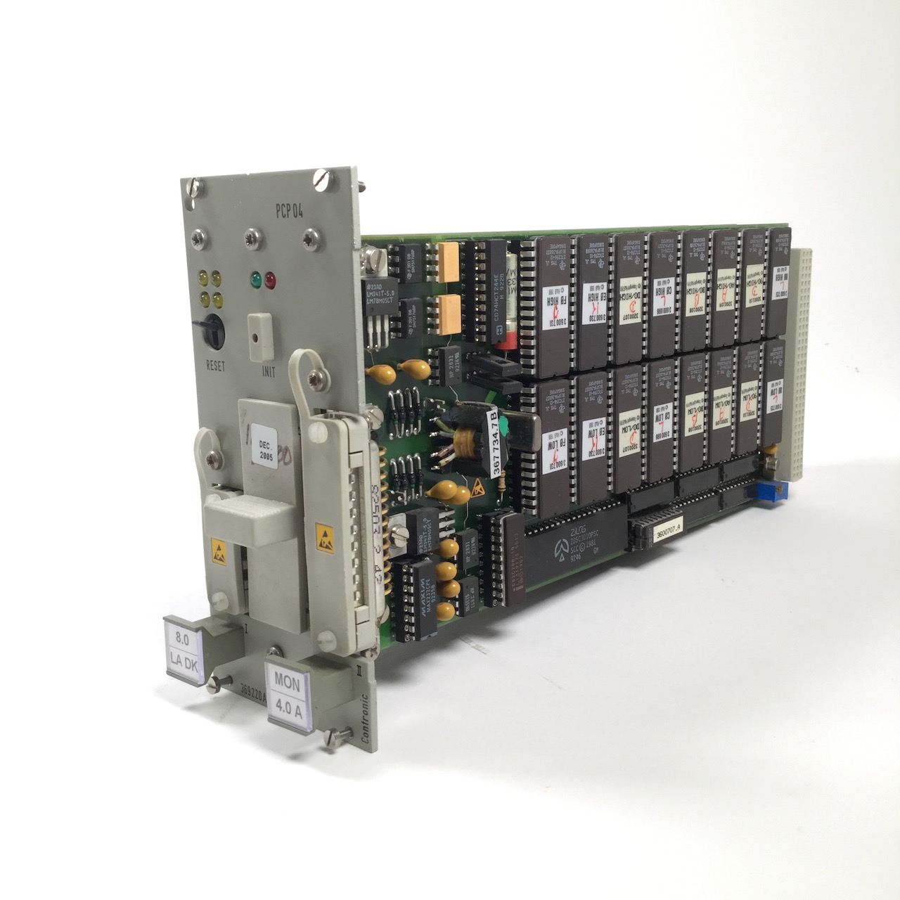 H&B PCP04 PLC CPU unit module card board Used UMP