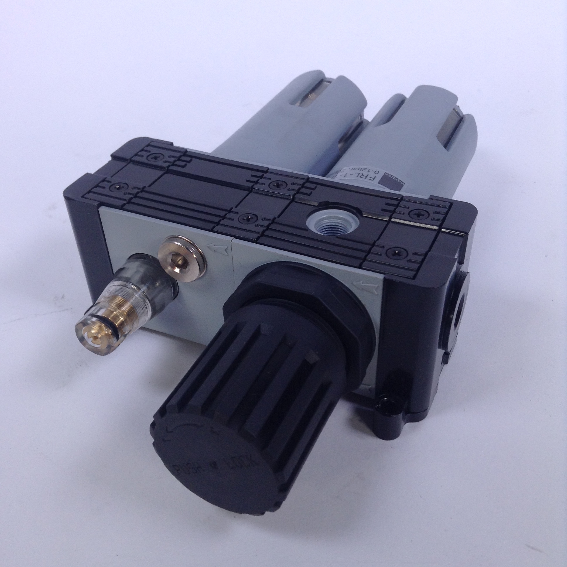 Hafner FRL-1-1/8 Filter-Regulator + Lubricator 12bar G1/8" NFP