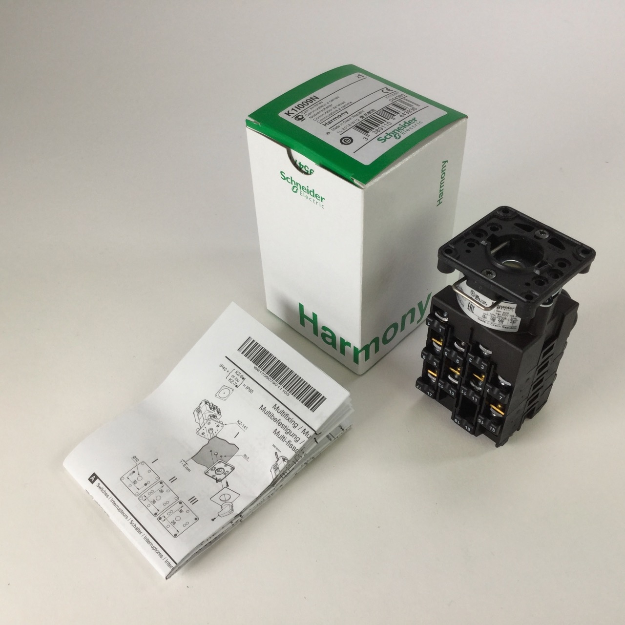 Schneider Electric K1I009N Cam switch Body for stepping switch Harmony New NFP