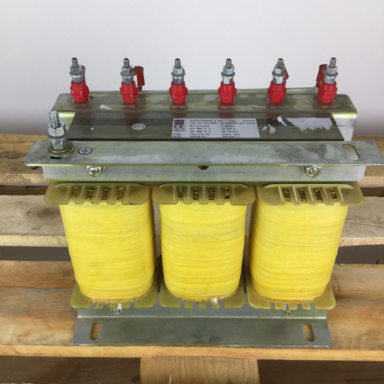 Trasfor SNTFN3K5/E Auto-trafe 3Ph YA0 8 KVA 60Hz IP00 SNT FN 3K5/E New NMP