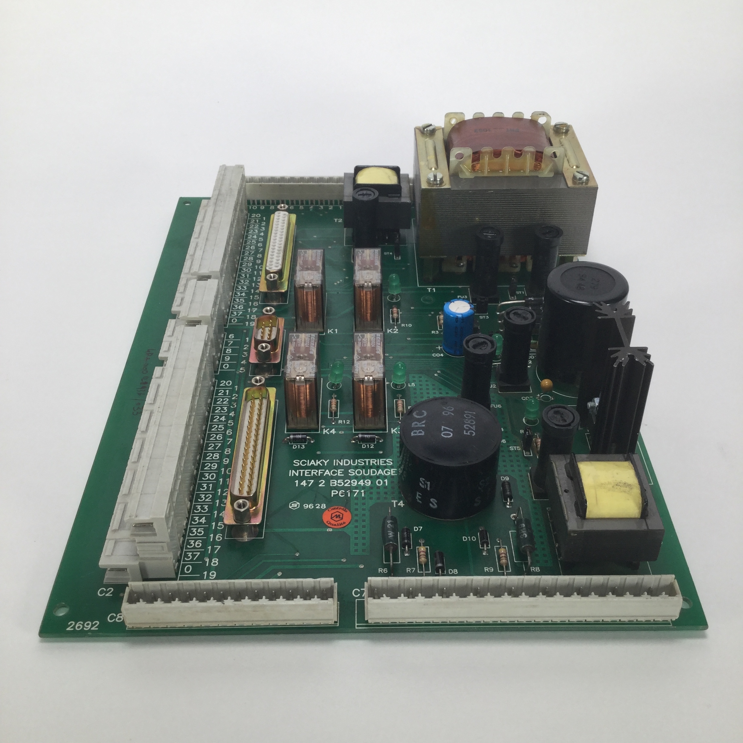 Sciaky Industries 1472B5294901 Interface soudage board card Used UMP