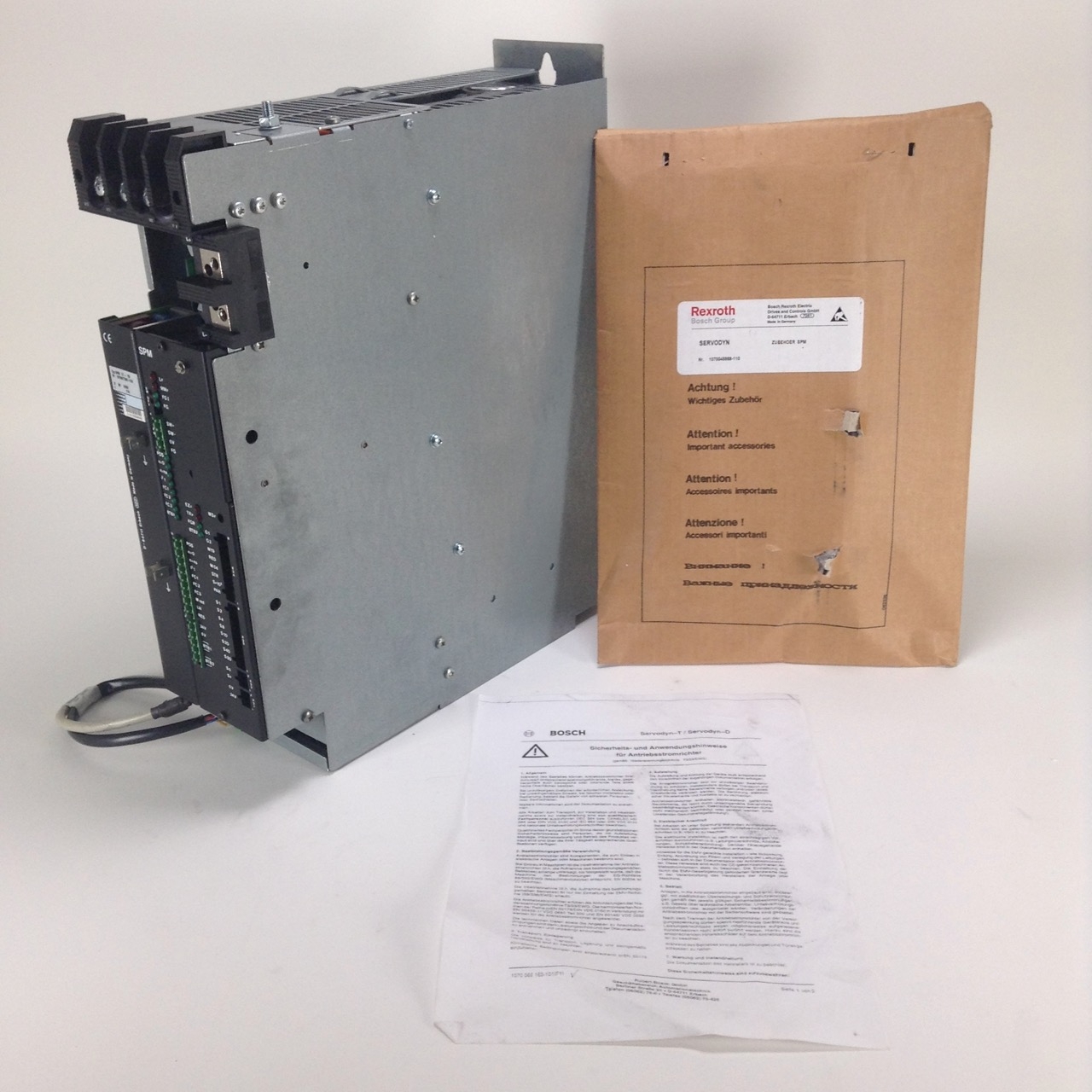 Rexroth 1070077381 Servo Drive Control + 1070048859 SPM 17-TD New NFP