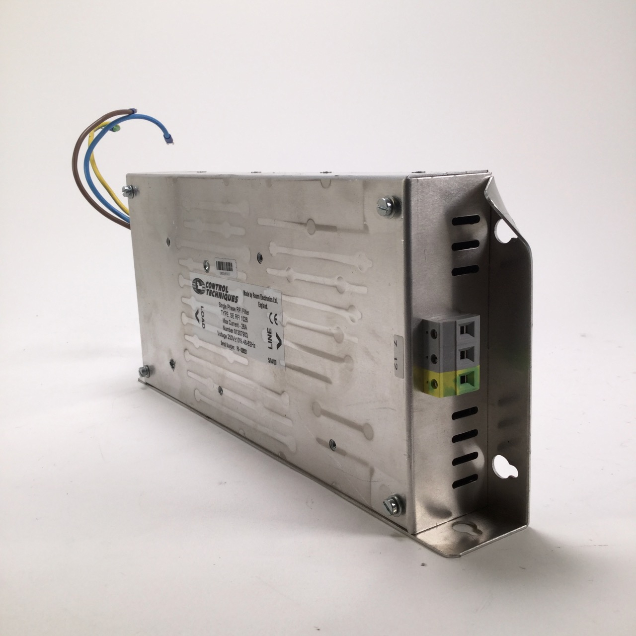 Control Techniques SERFI 1026 Single phase RFI filter Used UMP