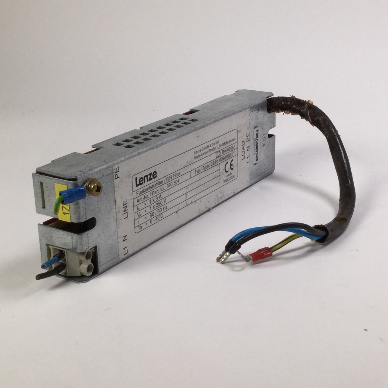 Lenze 390304 Frequency Converter RFI Filter EZ F1 009A002 Used UMP