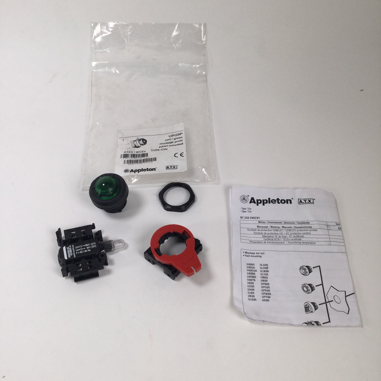 Appleton UPG0P Pilot light green New NFP