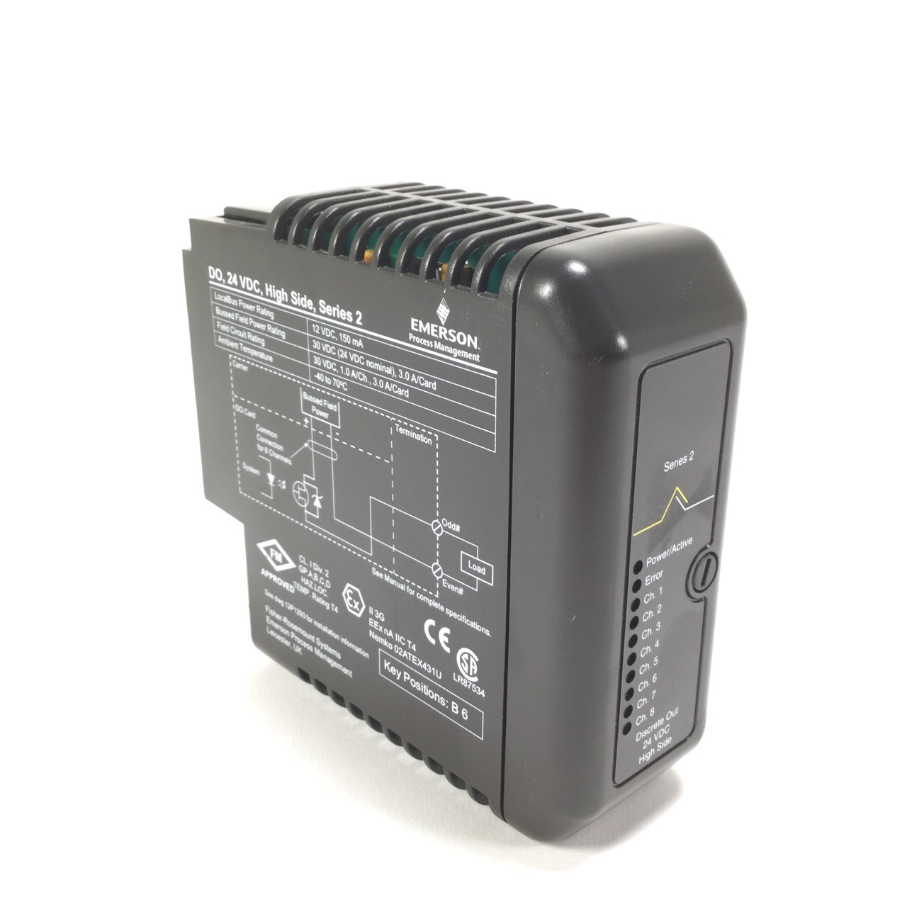 Fisher-Rosemount Systems 12P2536X042 DO 24 VDC High Side Series 2 Used UMP