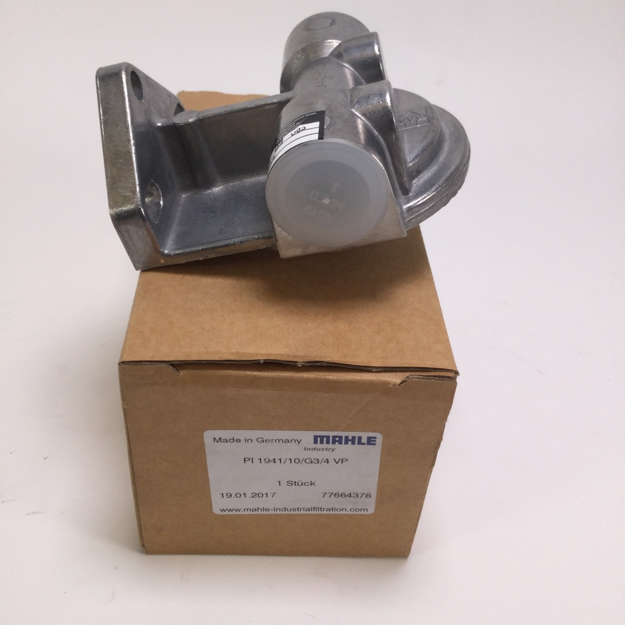 Mahle PI1941/10/G3/4VP Spin-on filter head return G3/4 New NFP