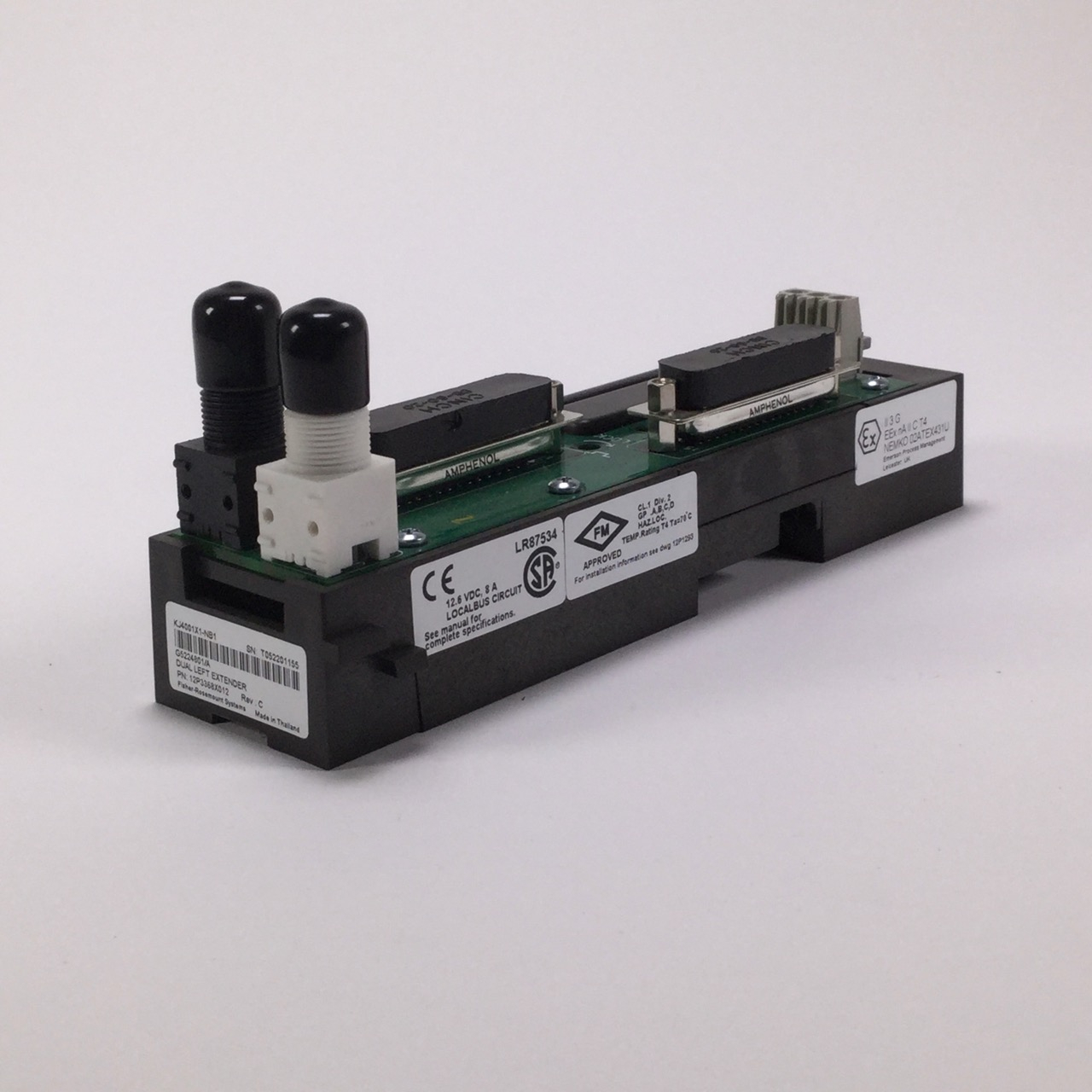 Fisher-Rosemount Systems 12P3368X012 Dual left extender Localbus Used UMP