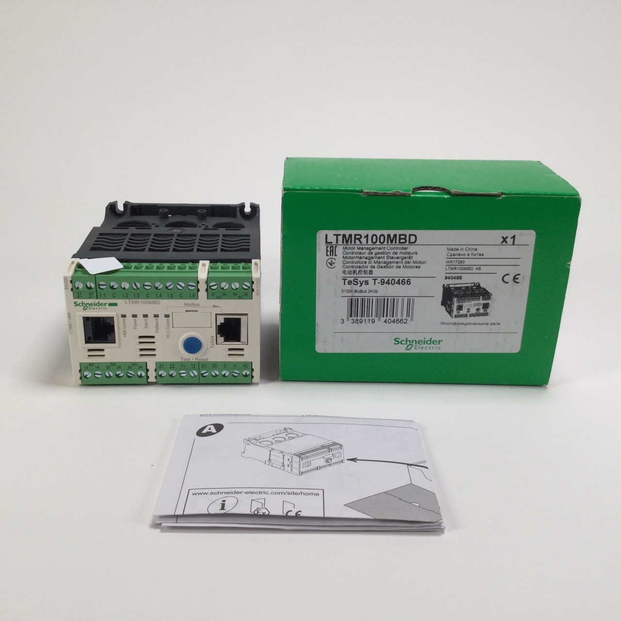 Schneider Electric LTMR100MBD Motor management controller LTMR TeSys New NFP
