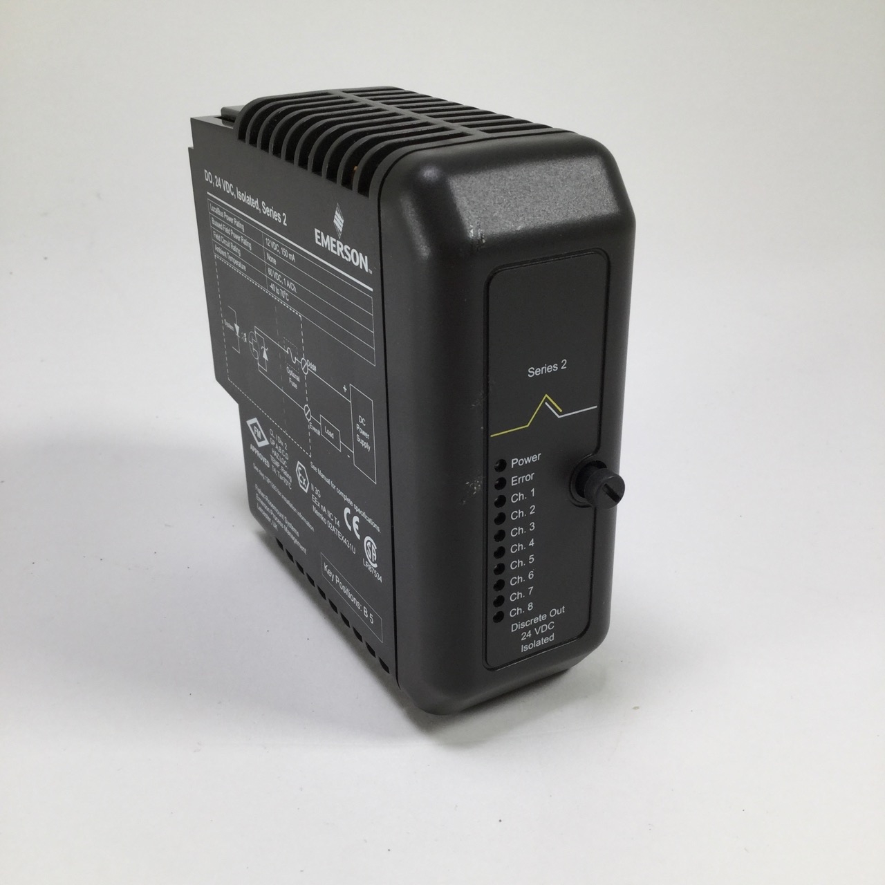 Fisher-Rosemount Emerson 12P3904X012 Delta V DO 24VDC ser2 KJ3208X1-BA1 Used UMP