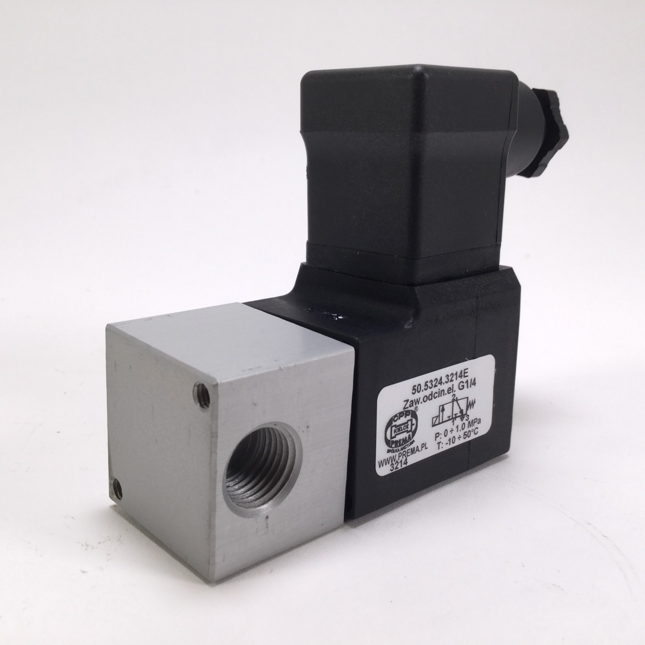 Prema 50.5324.3214E Solenoid Valve Magnetventil New NMP