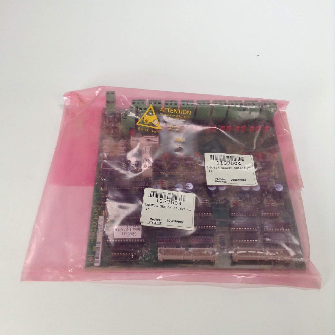 Grecon 581667 PLC Control Card Steuerungskarte New NFP Sealed