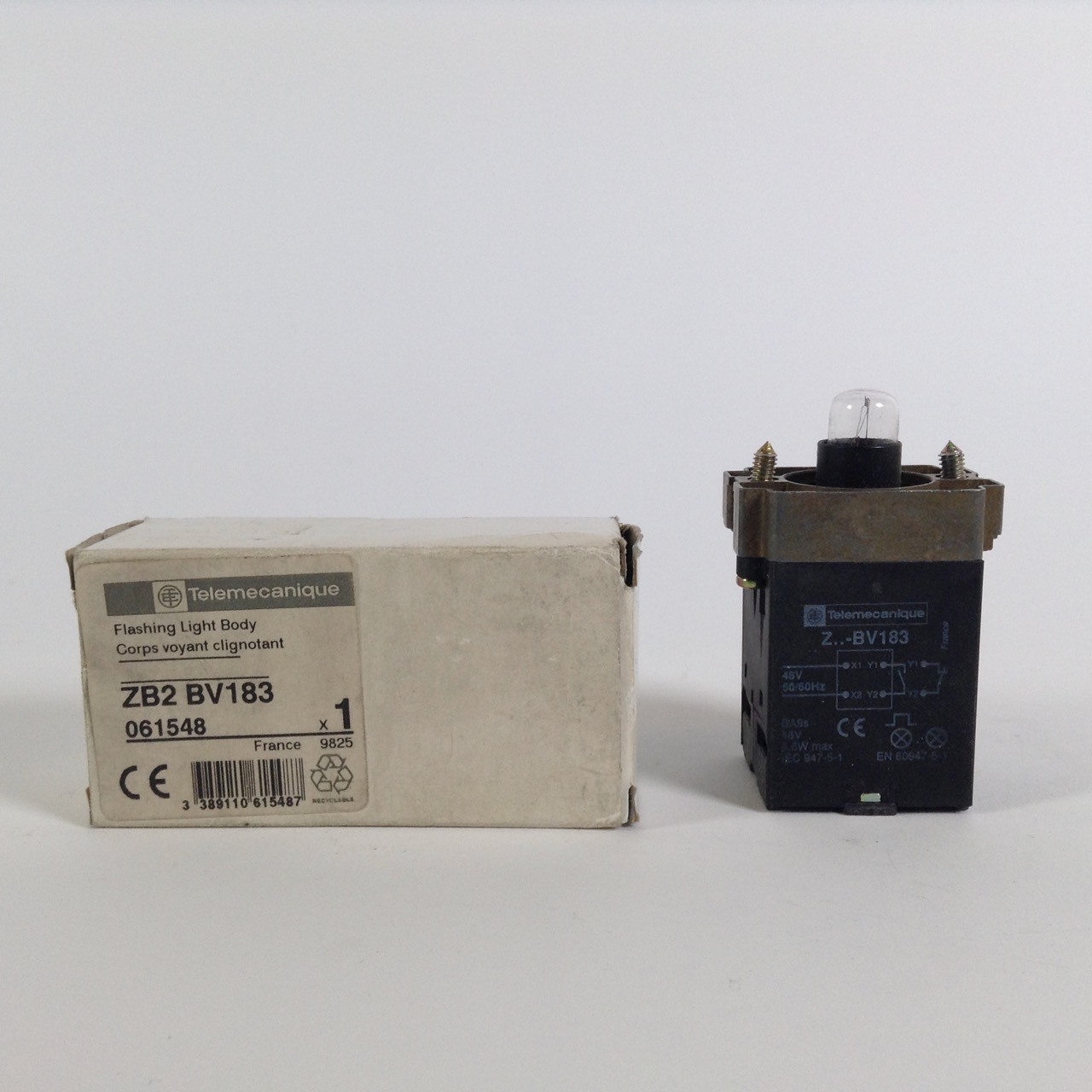 Telemecanique ZB2-BV183 Flashing light body 061548 New NFP