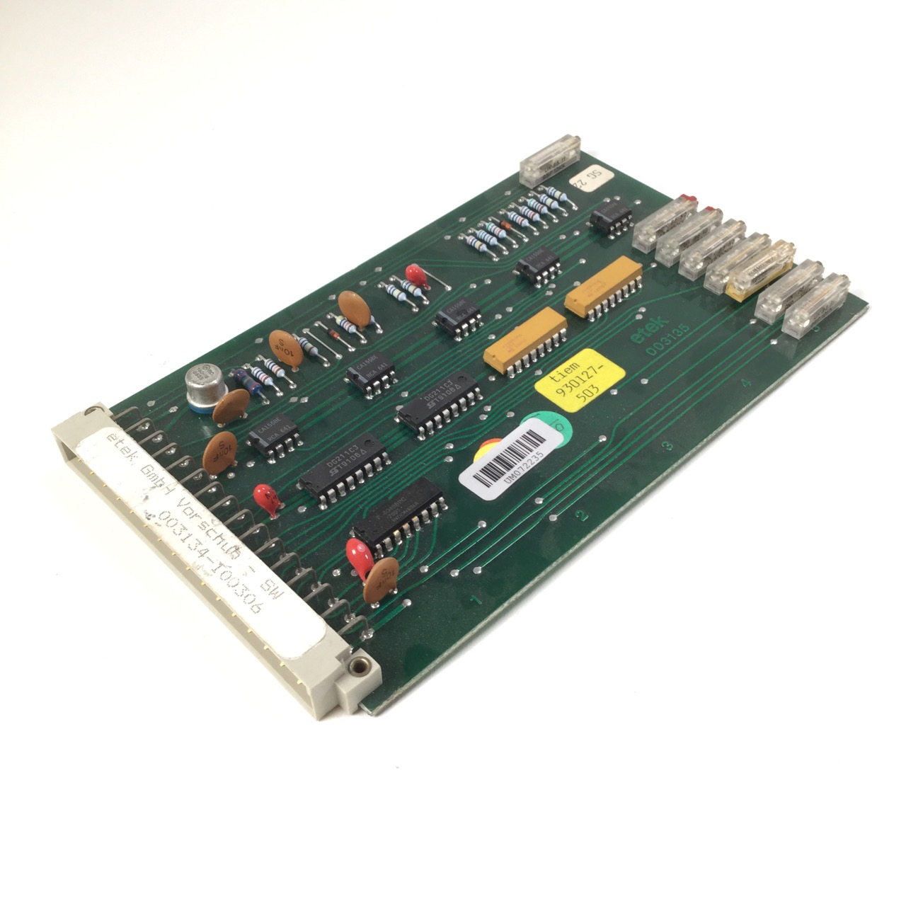 Etek 003134-100306 Vorschub SW module unit card board Used UMP