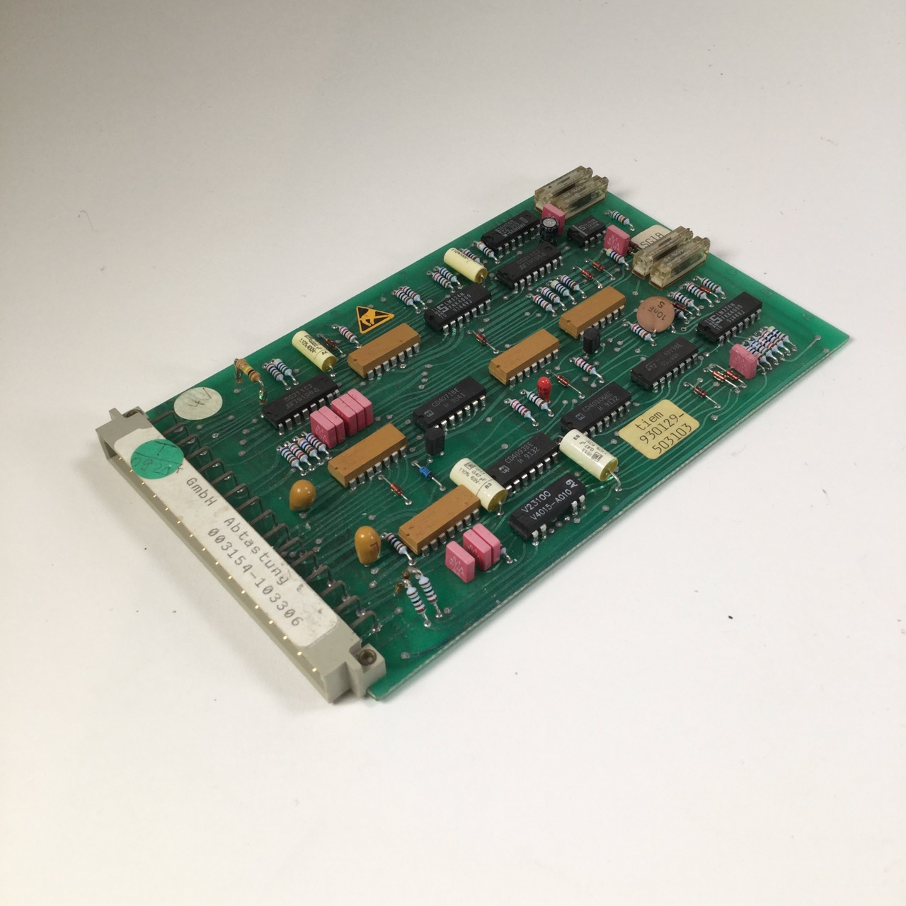 Etek 003154-103306 Abtastung board card plc cpu Used UMP