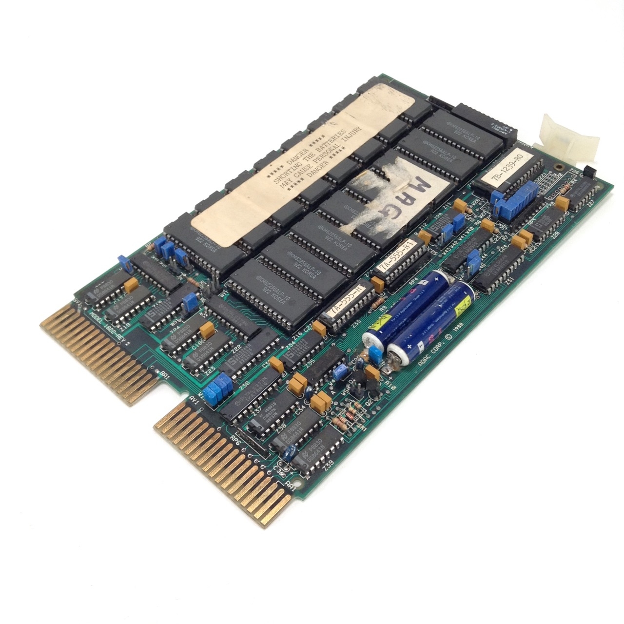 Adac 1822CMOS-512-R2 speicherkarte memory card board D4-10786-R2 Used UMP