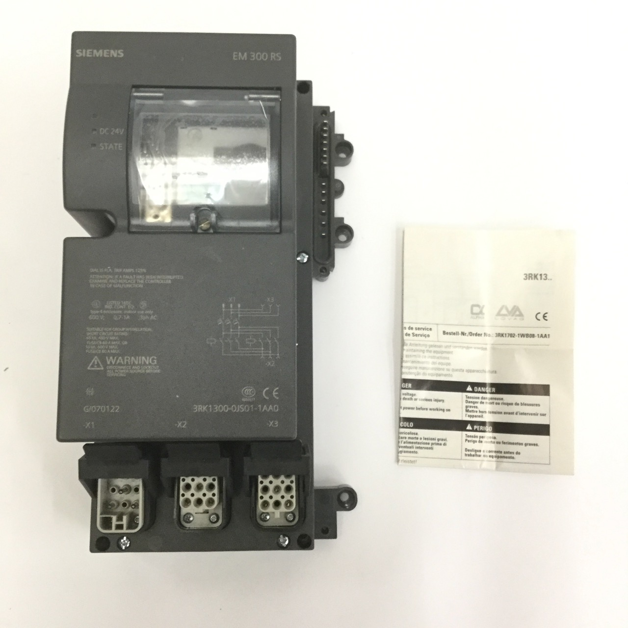 Siemens 3RK1300-0JS01-1AA0 Revers starter EM300RS New NFP