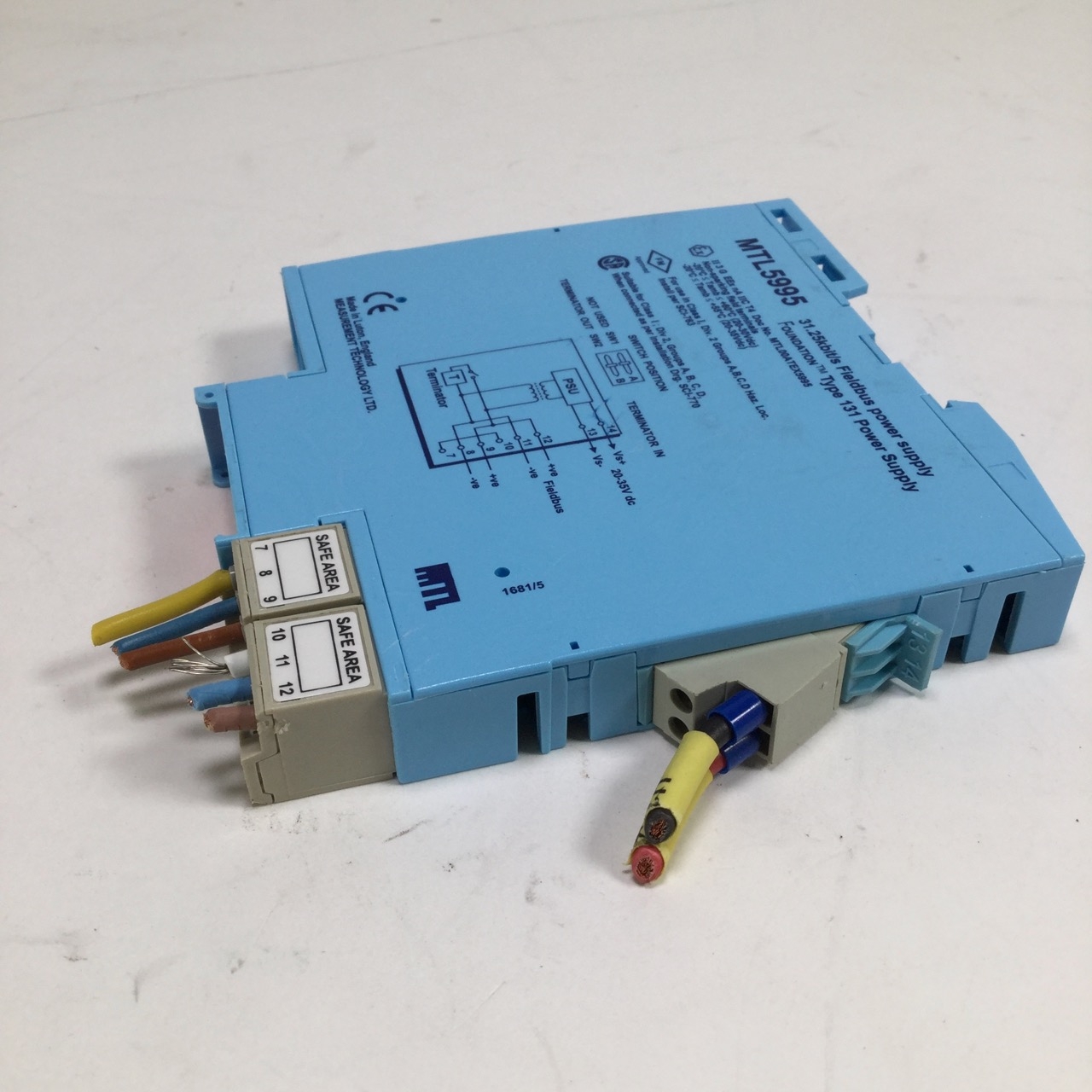Measurement Technology Ltd MTL5995 Fieldbus power supply 31,25 kbit/s Used UMP