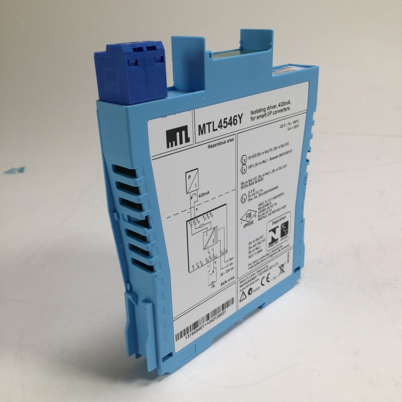 Measurement Technology Ltd MTL4546Y Isolating Driver 4/20mA Output New NMP