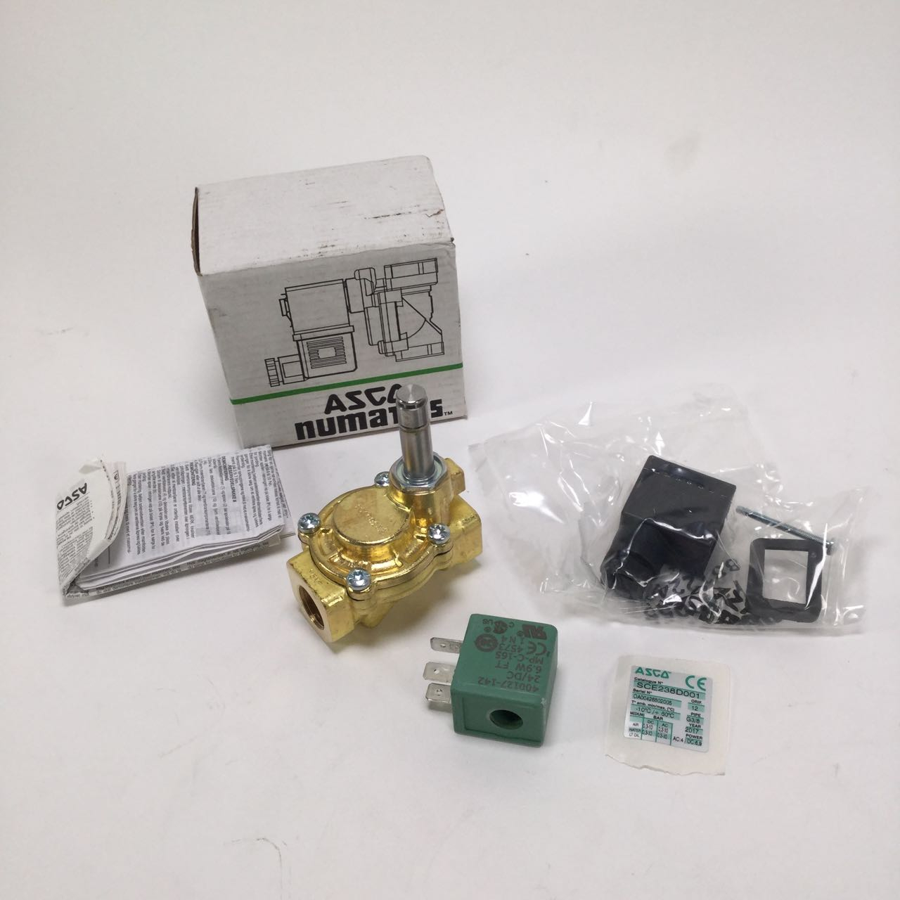 Asco Numatics SCE238D001 soilenoid valve magnetventil New NFP