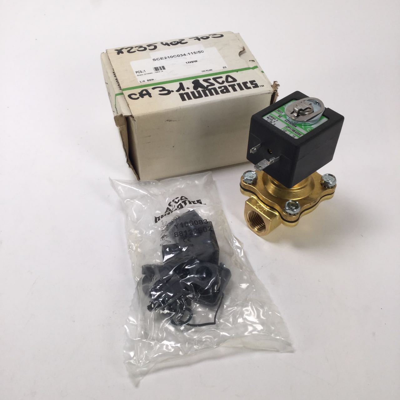 Asco Numatics SCE210C034.115/50 Solenoid Valve magnetventil New NFP