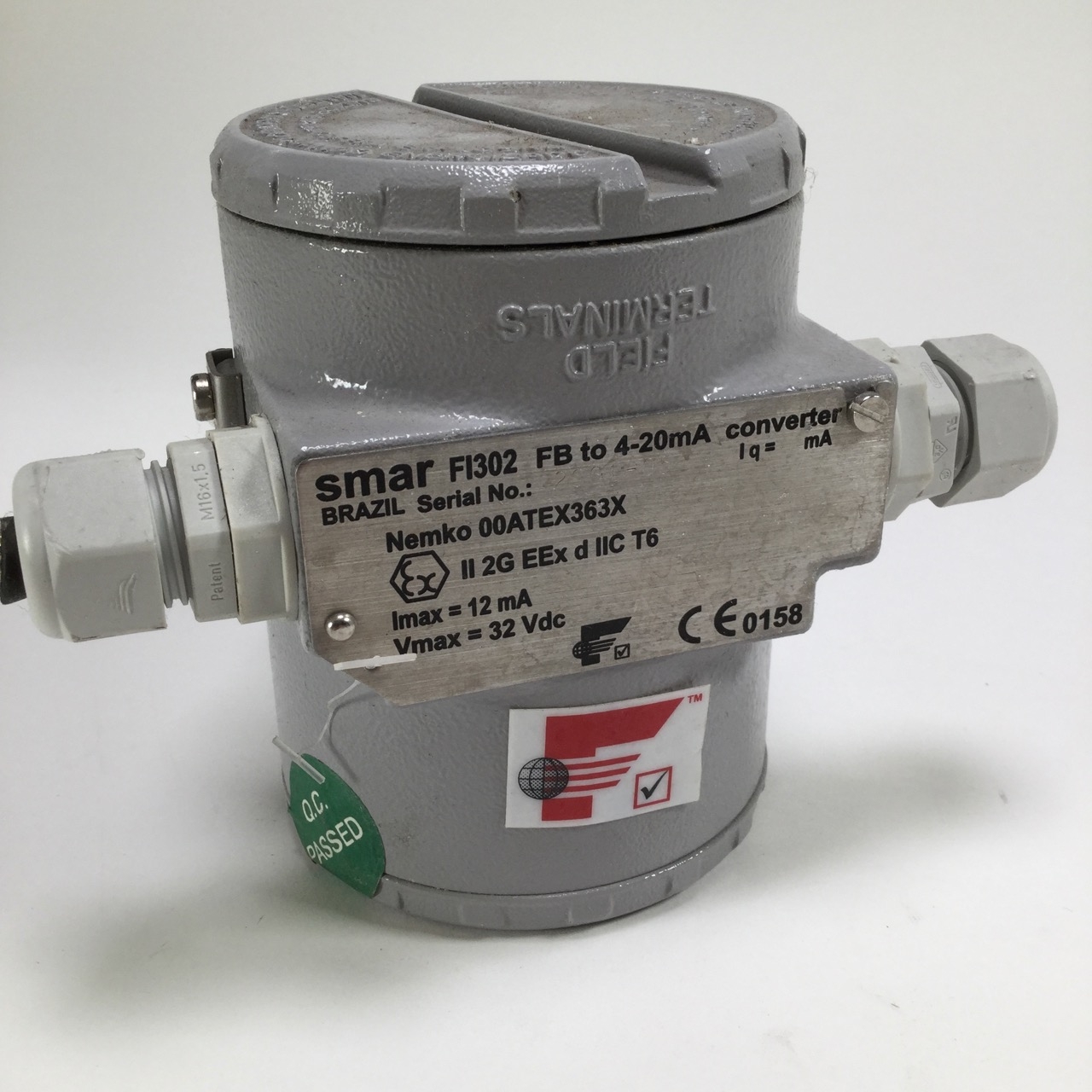 Smar FI302 FB to 4-20mA converter Fieldbus Konverter Used UMP