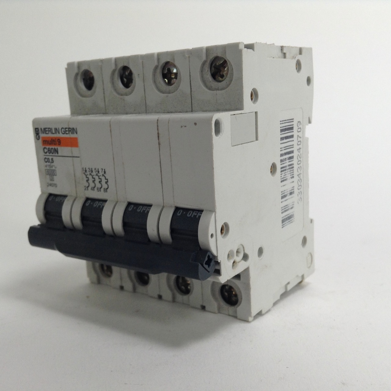Merlin Gerin C60N-C0,5 Multi 9 Leitungsschutzschalter Circuit breaker Used UMP