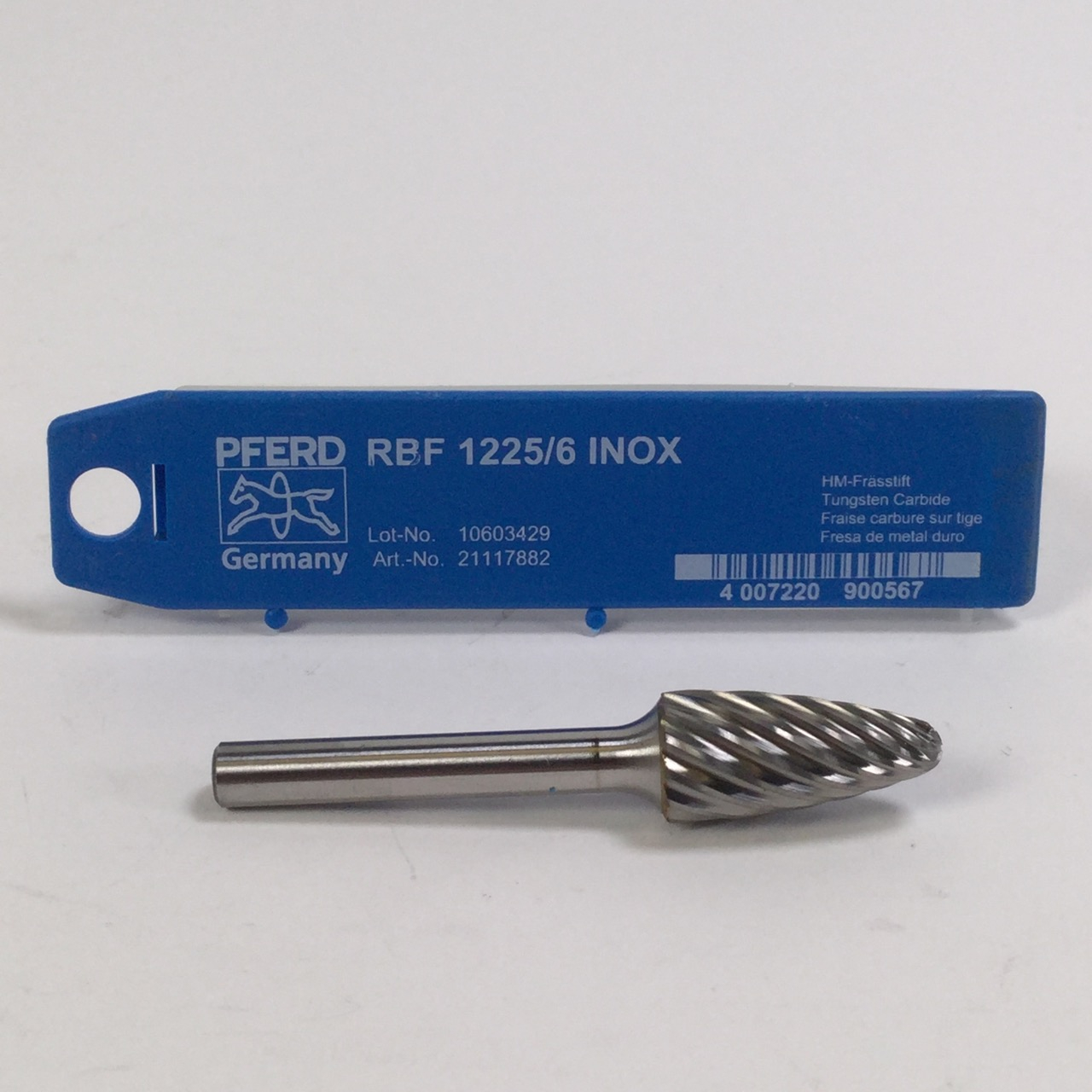Pferd 21117882 Carbide Grinding Burr HM-Frässtift New NFP