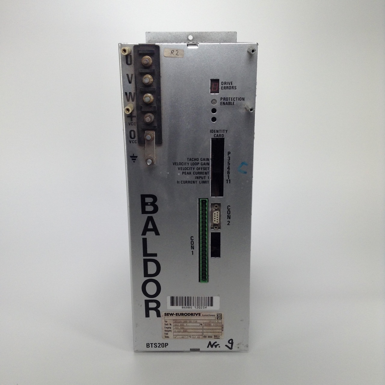 Sew Eurodrive BTS20-300-50-710 Servo Drive Servoantrieb 300VDC 0-230VDC Used UMP